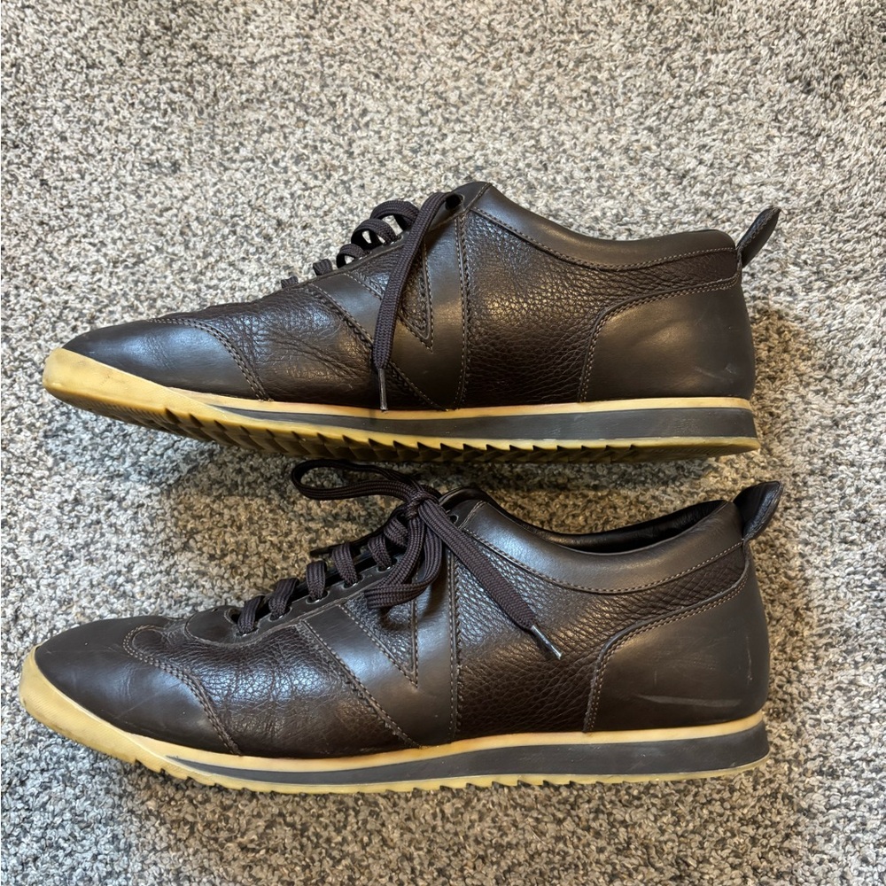 Louis Vuitton Leather Sneakers - Picture 8 of 10
